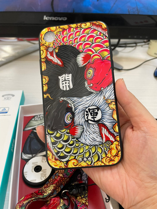 全新 苹果xr手机上用的钢化膜和手机壳，因...