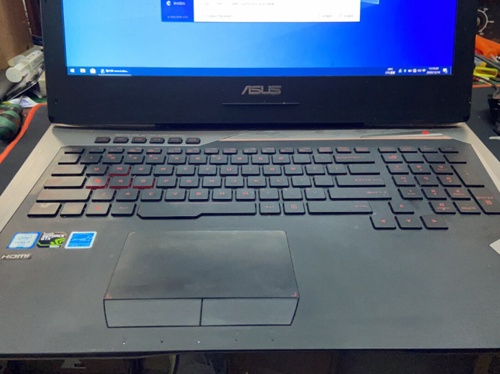 华硕rog GFX72v笔记本，配置如图，...