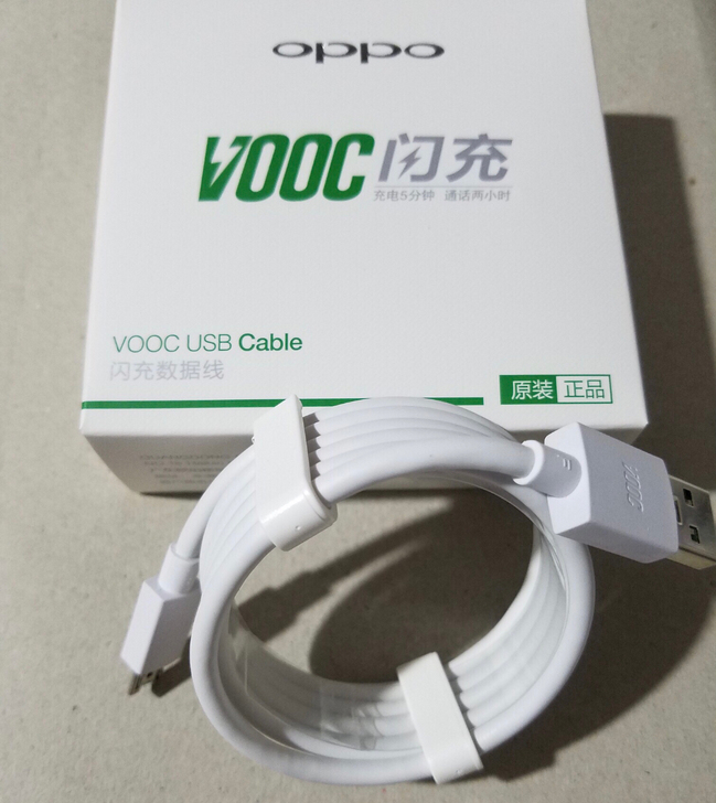 OPPO原装闪充线oppor15数据线r1...