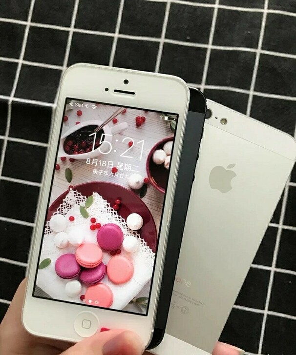 iPhone5s 移动联通4G 16g可插...