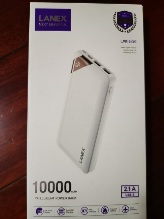 全新未拆封,10000毫安,可带上飞机。