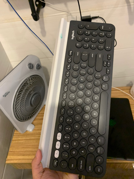 罗技k780 无线 蓝牙 双模键盘 买来给...