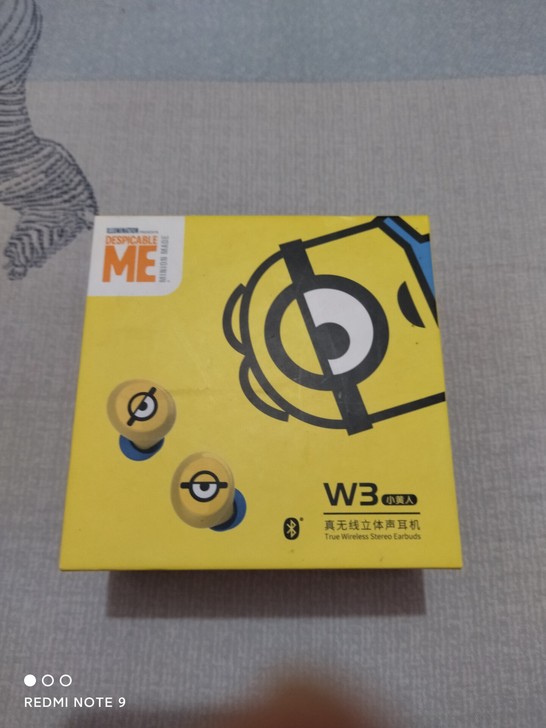 品牌型号 漫步者w3小黄人联名款