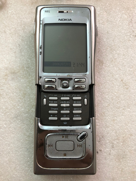 nokia/诺基亚N91 国行4g银色带，...