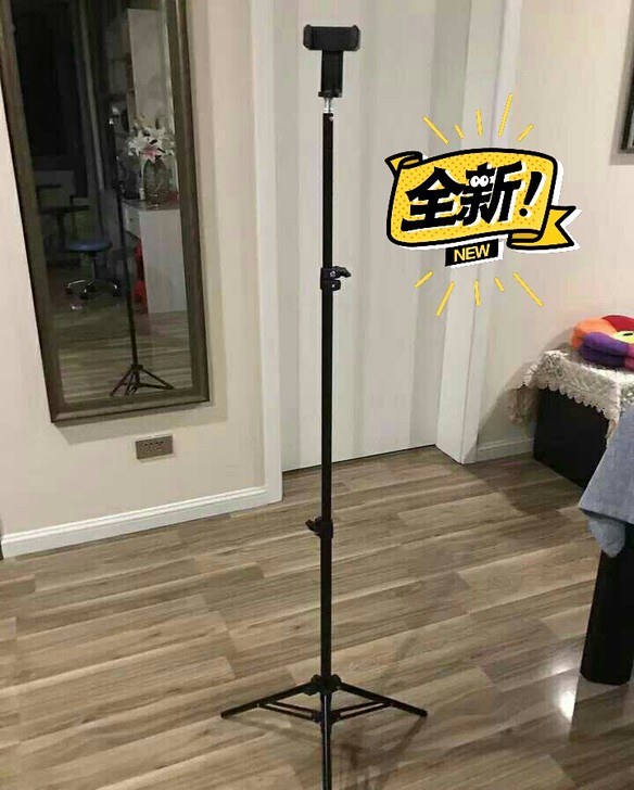 【亏本出】2米1手机直播支架直播落地三脚架...