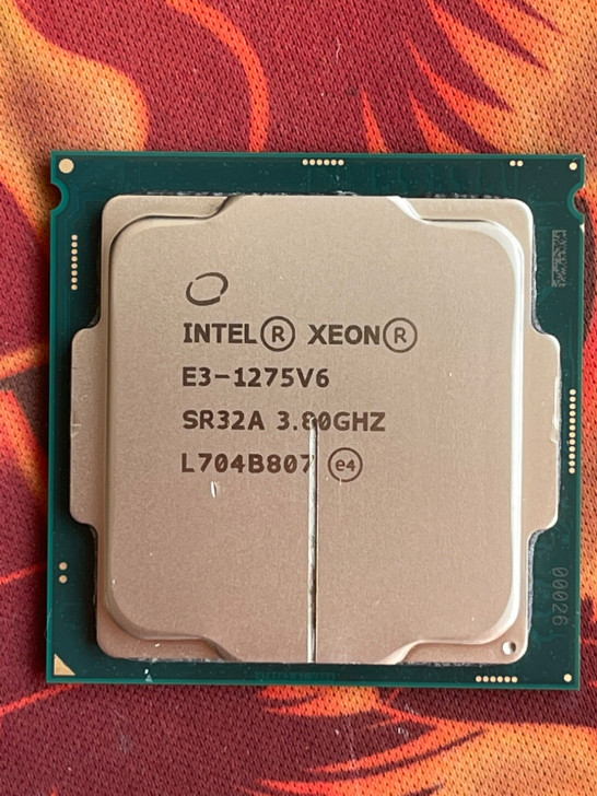 至强E3-1275V6 服务器CPU 正显...
