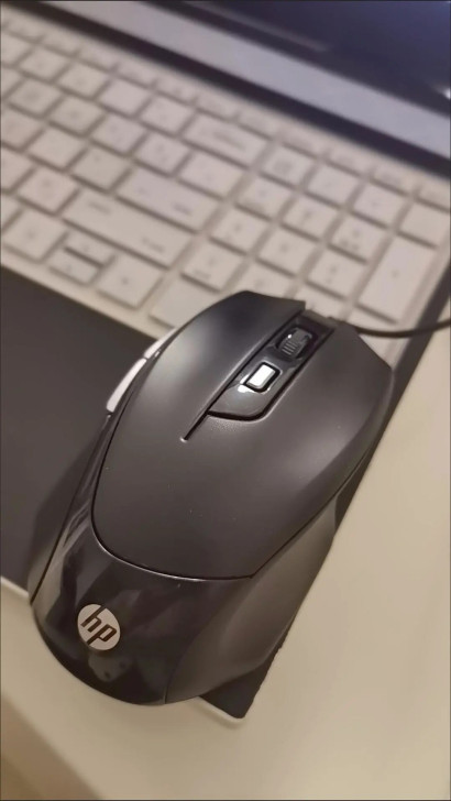 HP/惠普M150有线鼠标游戏USB笔记本...