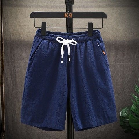 纯棉短裤男夏季五分裤夏季潮流沙滩运动裤男士...