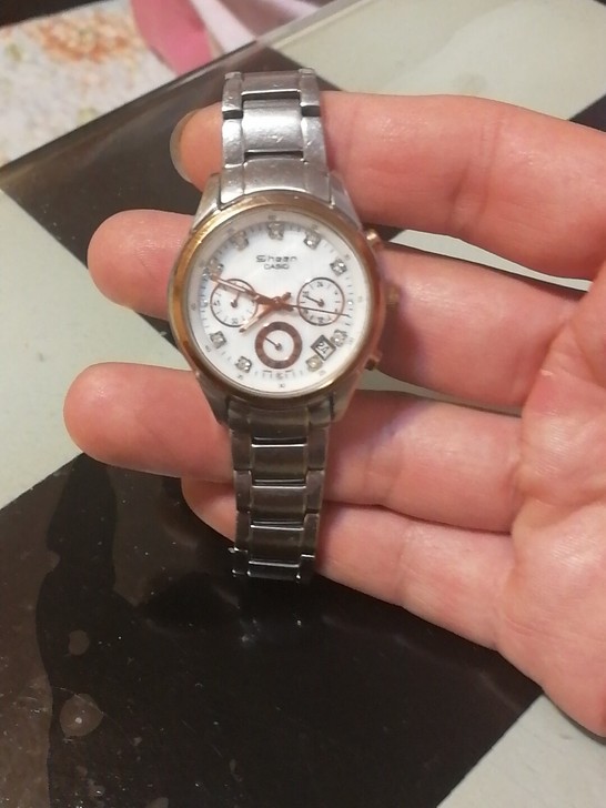 CASIO Sheen5067  多表盘石...