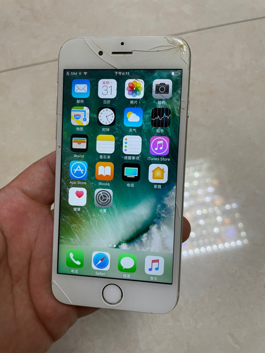 闲置iPhone苹果6，银色，64g，经典...
