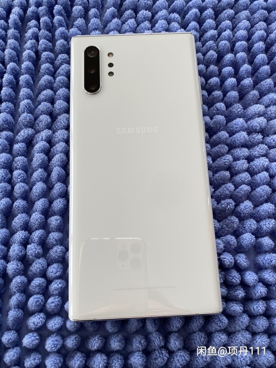 三星note10+ 5G版白色12+256...