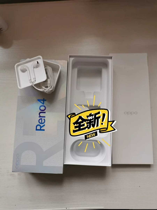 出售全新OPPO Reno4耳机，一次没用...