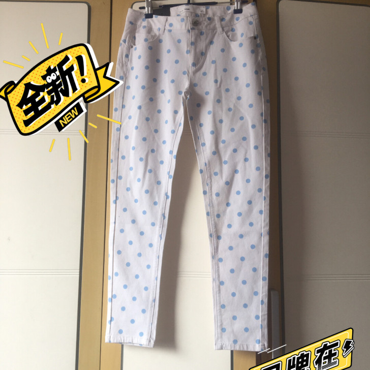 森马女式裤子修身小脚裤九分裤