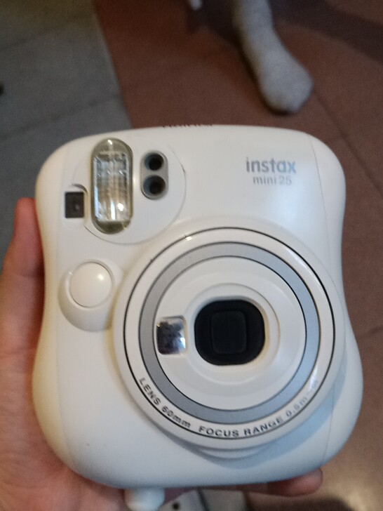 闲置instaxmini25送充电器和电池