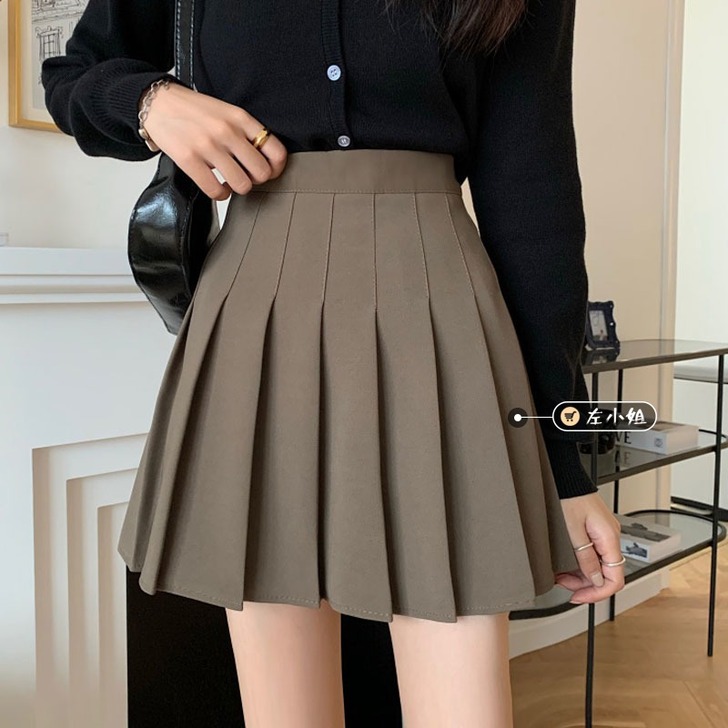 春季2021新款靴裙ins高腰显瘦加厚JK...