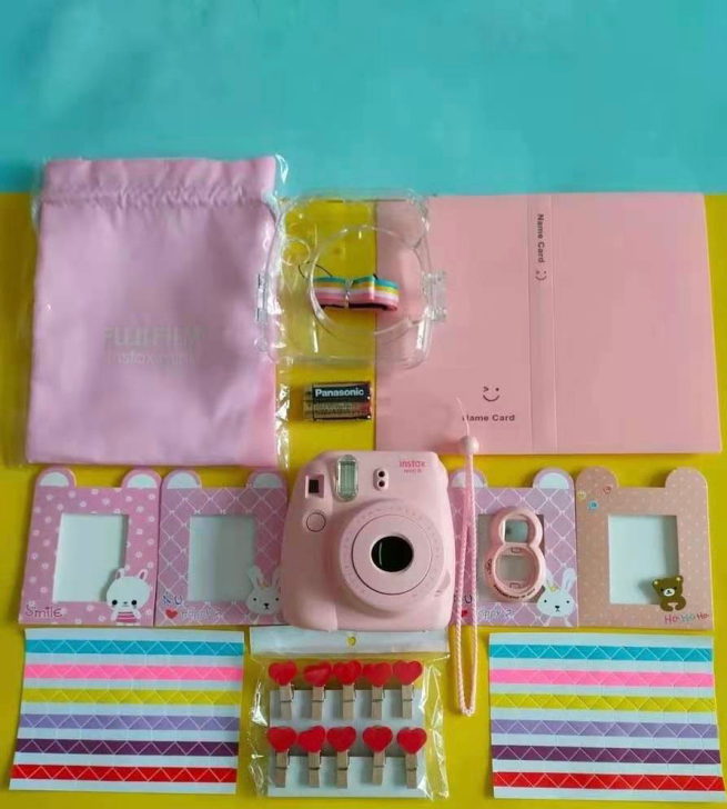 拍立得 mini 8白色/粉色