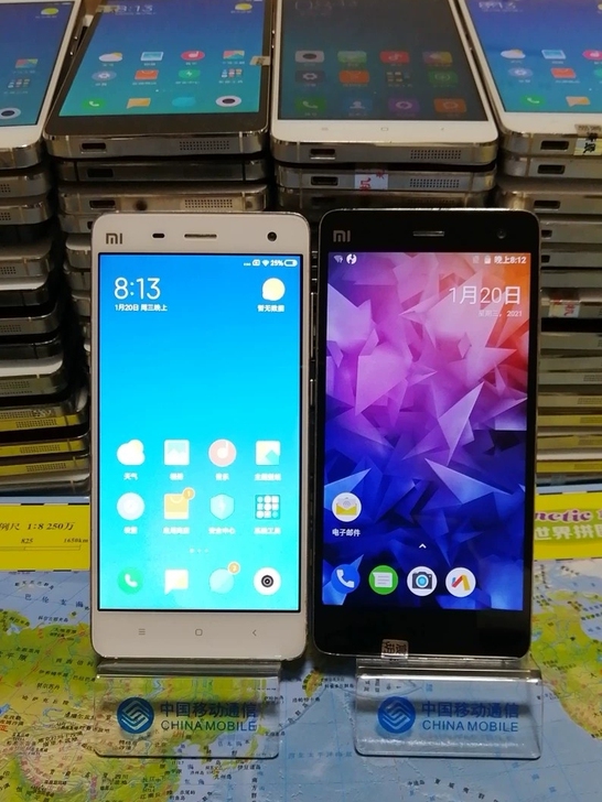 小米4手机大屏幕，二手手机，库存300台。...