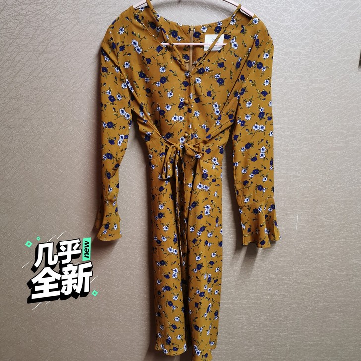 S码！9新！连衣裙！春款！低价出售！买一送...
