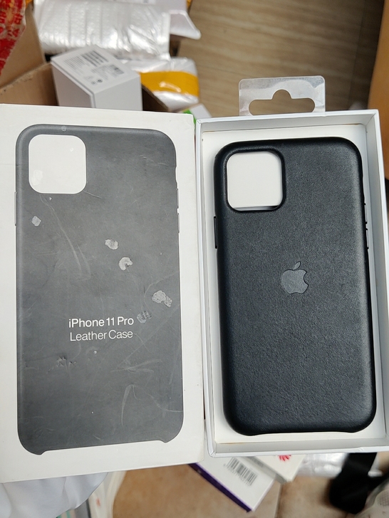 iphone11 pro 皮质保护壳,黑色...