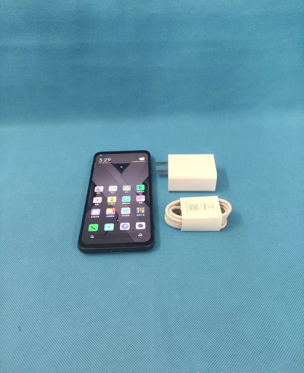 成色新小米黑鲨3S黑色12+256G正品原...