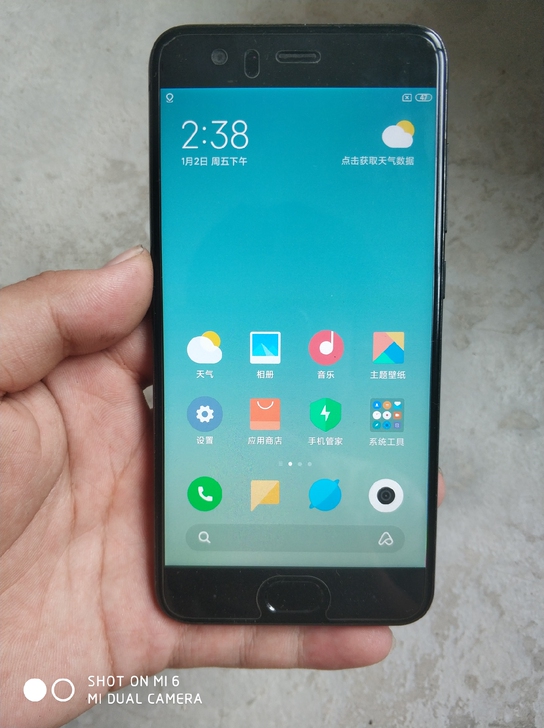 小米6手机黑色