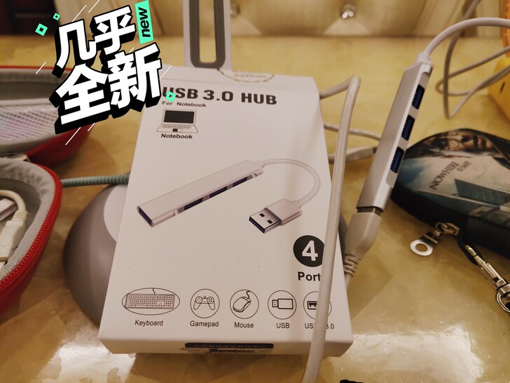 Typec拓展坞USB hub一拖四集线器...