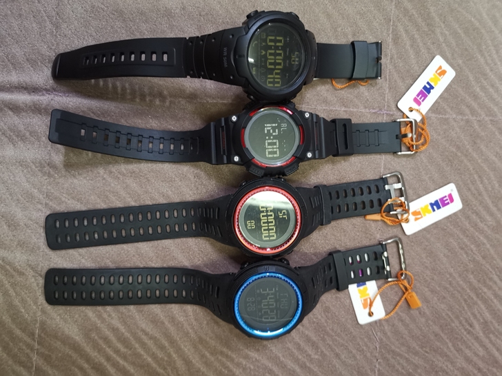 时刻美（skmei）智能手表男士运动学生青...