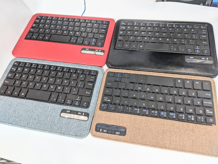 电池失效库存蓝牙键盘彩色ipad手机电脑平...