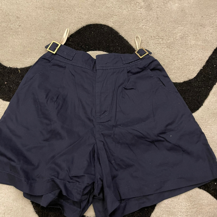 纯棉女士夏季外穿短裤34码数。腰围平铺30...