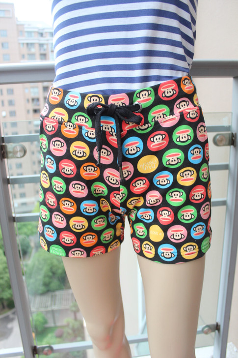 大嘴猴休闲短裤女 夏季热裤沙滩短裤休闲短裤女