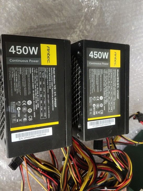 电源  安钛克450w  显卡供电单6包邮...