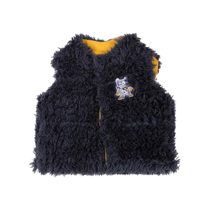 全新法国3 pommes男童秋冬马甲74c...