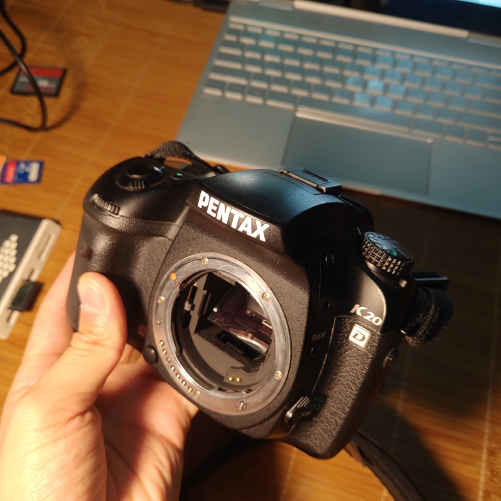 宾得k20d单机 成色不错,功能一切正常...