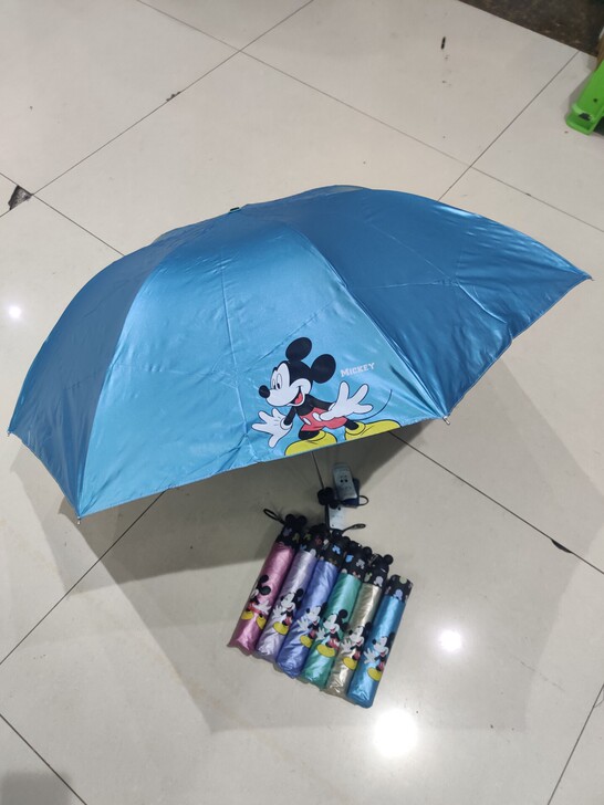 天堂伞，迪士尼公司授权天堂生产，米奇卡通图...