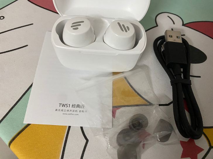 转-漫步者TWS1 真无线蓝牙耳机   闲...