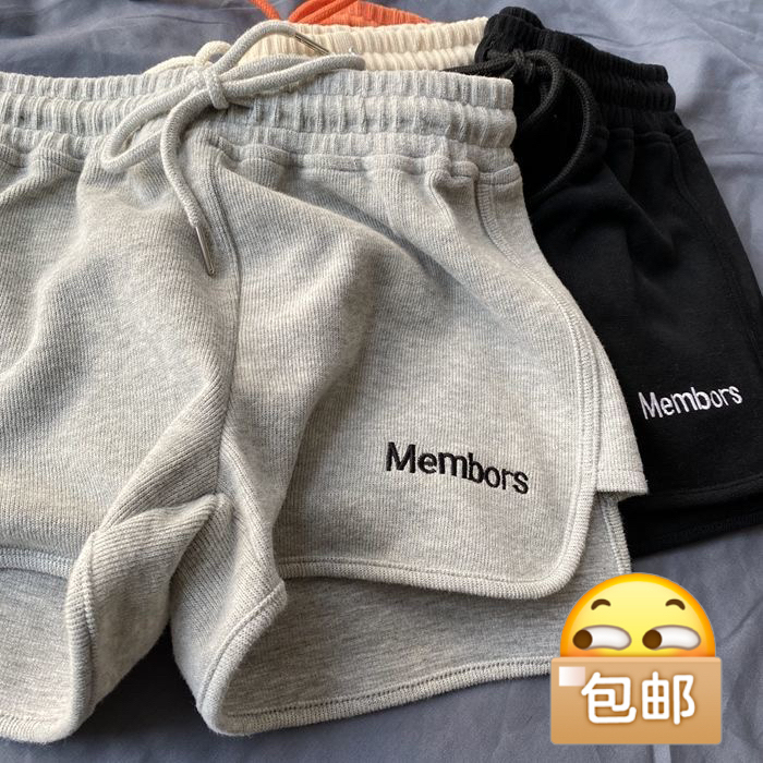 夏季韩版2021新款高腰显瘦外穿热裤女休闲...