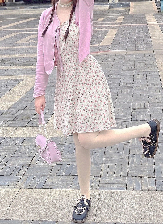 出这条碎花裙,s码
