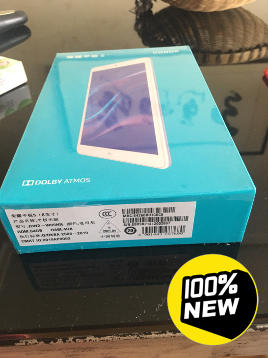 全新未拆封  荣耀平板5