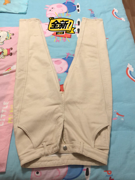 工装裤女，全新的一次没穿，买大了，130斤...