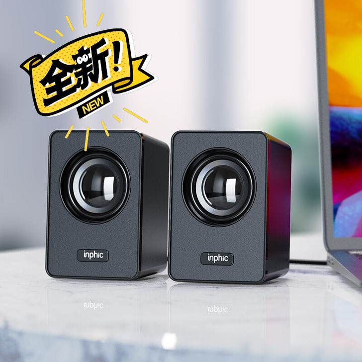 全新英菲克usb电脑小音响笔记本桌面迷你台...