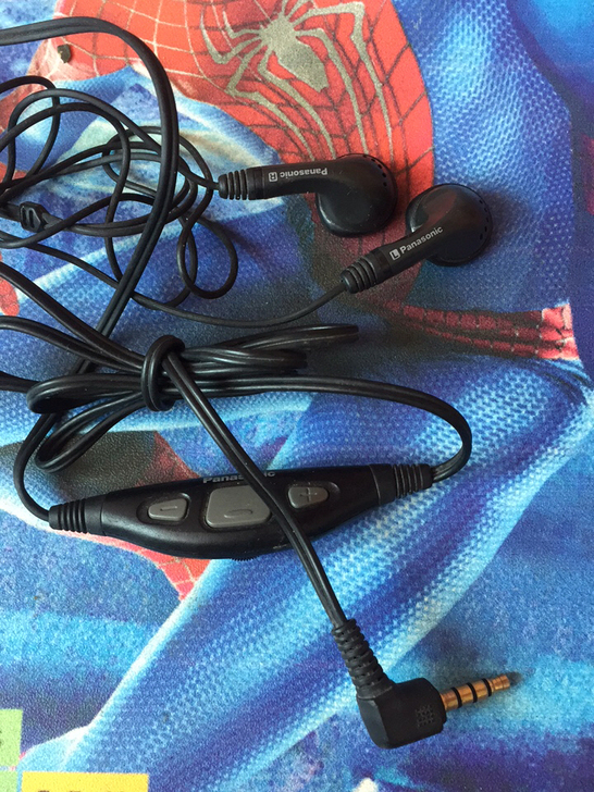原装松下线控耳机不响便宜卖