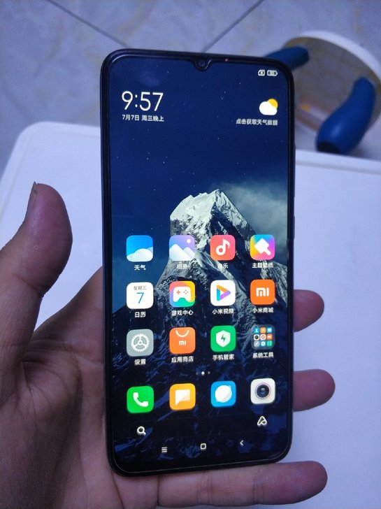 红米10X 5G版白色手机，6+128～～