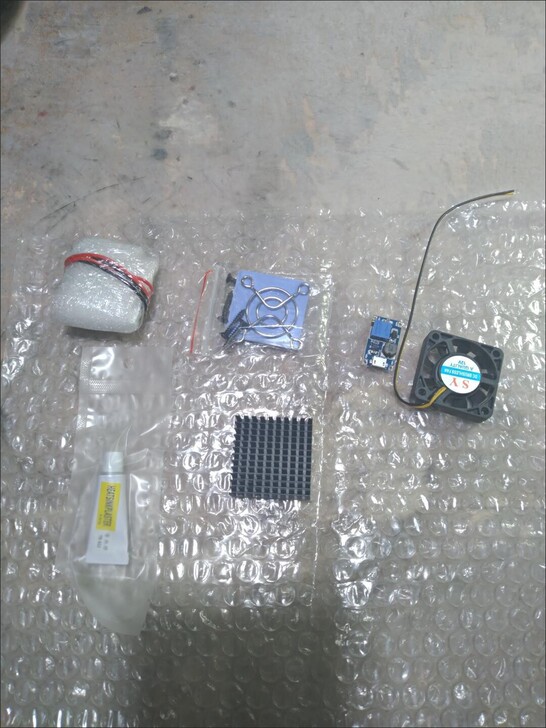 12706手机半导体散热器(散装全套）