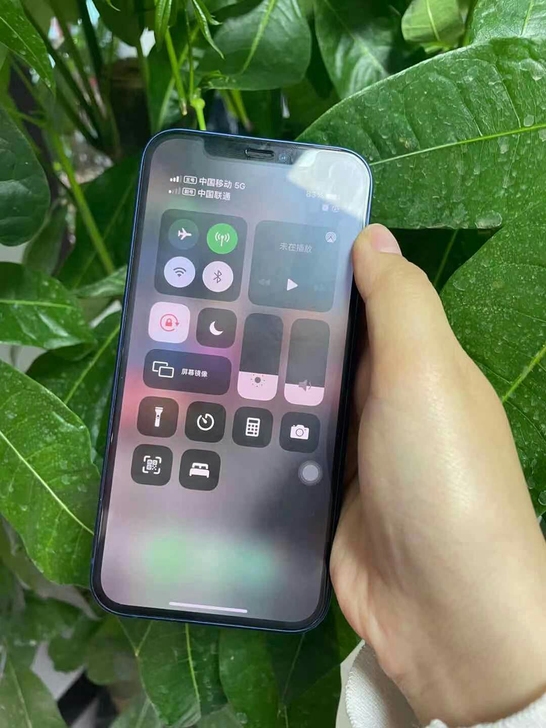 苹果12蓝色，128g国行正品，全网通 自...