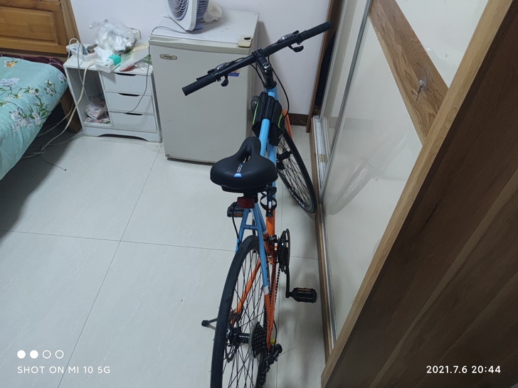 凤凰21速直把公路车,20年购入,一直闲置...