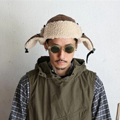 日本制DECHO 秋冬防寒保暖羊毛绒雷锋帽...