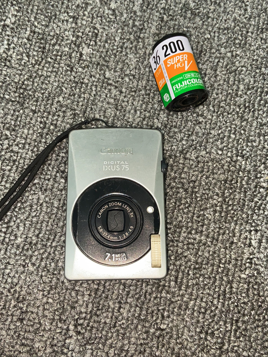 佳能ixus75   老数码相机   复古...