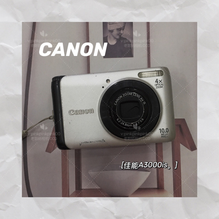 佳能A3000is老数码相机CCD