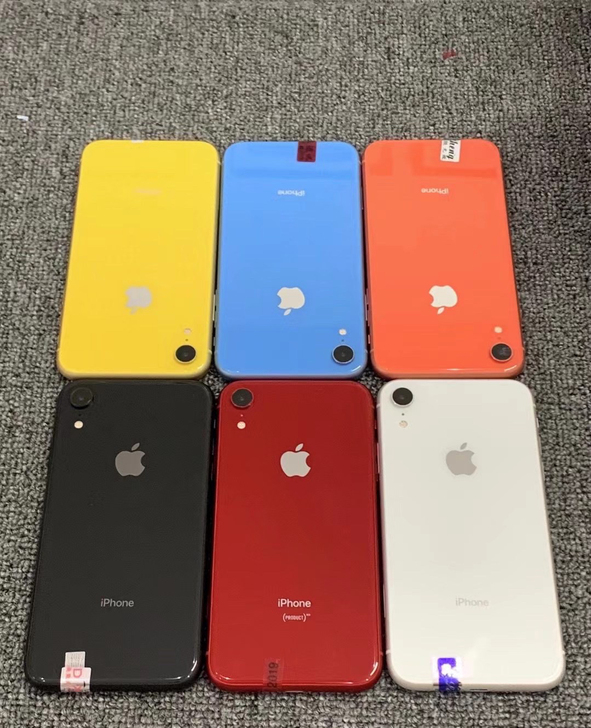 蓝色XR苹果手机iphonexr有面容  ...