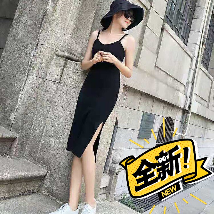 【亏本价】裙子ins超仙显瘦吊带连衣裙20...